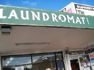 laundromat.