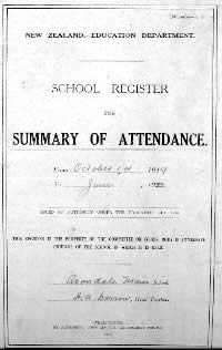 Register from 1919. 