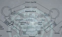 Map of Fort Takapuna