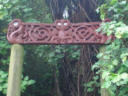 Photo by students - Gateway to Koru Pa