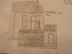 Sketch of Shakespear Lodge.