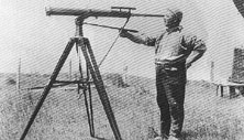 The signal station being operated to identify ships entering the habour.