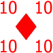 10 of diamonds. 