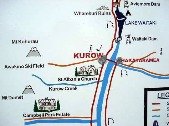 Local area map. 