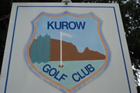 Golf club sign. 