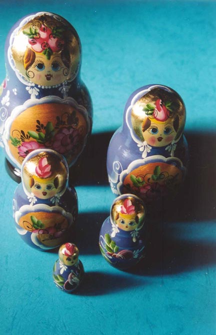 Russian stacking dolls