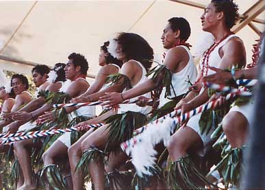Malakai, performing first on right of Marcellin Tongan Team. 
