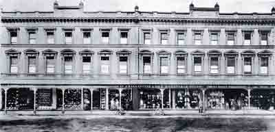 Ballantyne's before the fire ca. 1900. 