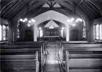 Nurses' Memorial Chapel. Interior view: CCL File Reference: CCL PhotoCD 13, IMG0036. 