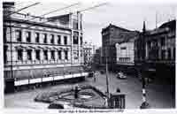 Our corner in the 1940s: The Hallensteins Bros. building (built in the 1920s, demolished in Feb./Apr. 2004) File Reference: CCL PhotoCD 16, IMG0070. 