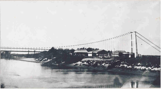 Tane bridge, January 1918