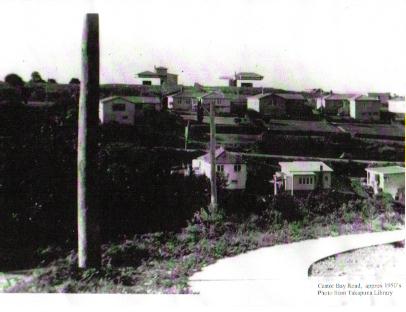 Castor Bay Rd 1950's: 